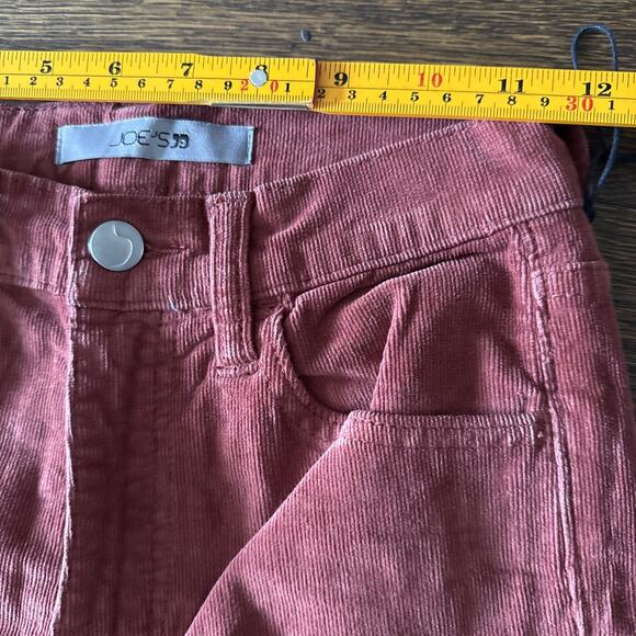 Joe's Jeans Brick Corduroy High-Rise Flare Pants Burnt Orange 23 – Retro Chic - Picture 5 of 7